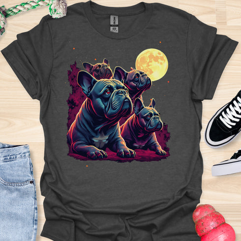 Bulldog & Moon - V3 - Quads T-Shirt